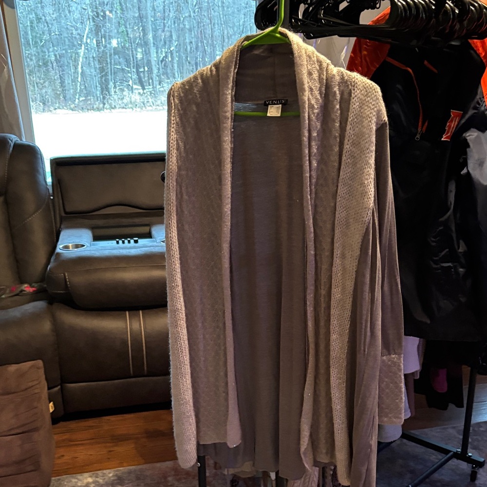 VENUS Women's Cardigan in Light Purple